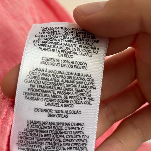 Columbia sleeveless button up pink cotton hiking top with front pocket - Picture 9 of 9